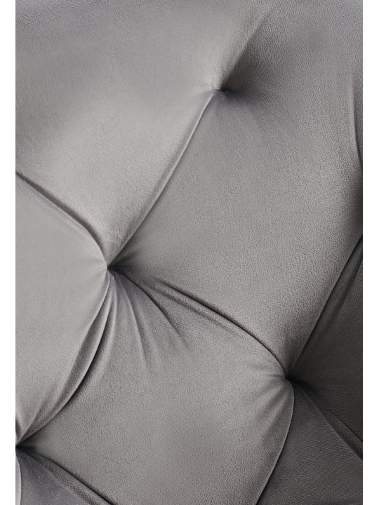 Antigo sametti ruokatuoli, tummanharmaa