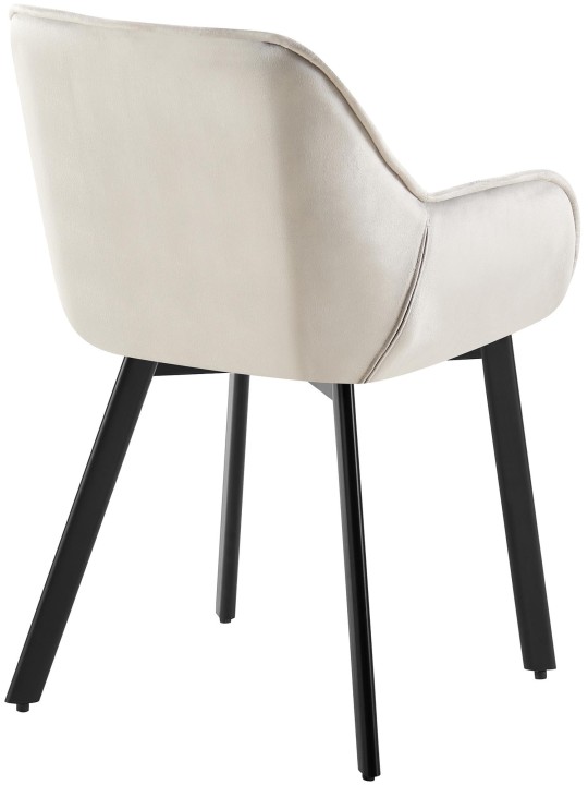 Antigo sametti ruokatuoli, harmaa