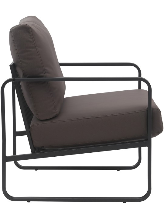 Lounger Manea keinonahkaa, ruskea Lounger Manea keinonahkaa, ruskea