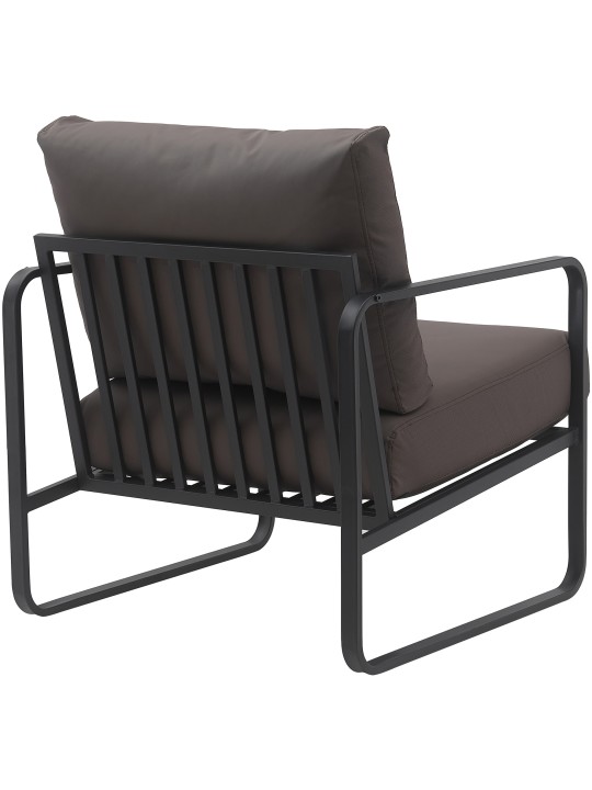 Lounger Manea keinonahkaa, ruskea Lounger Manea keinonahkaa, ruskea