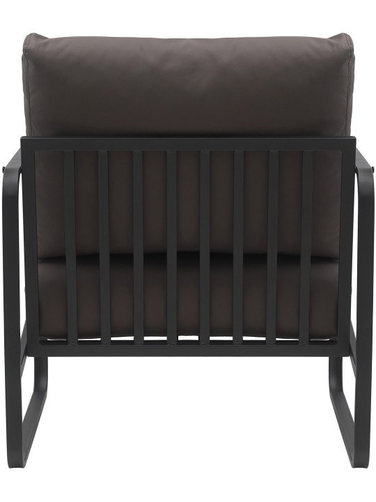 Lounger Manea keinonahkaa, ruskea Lounger Manea keinonahkaa, ruskea