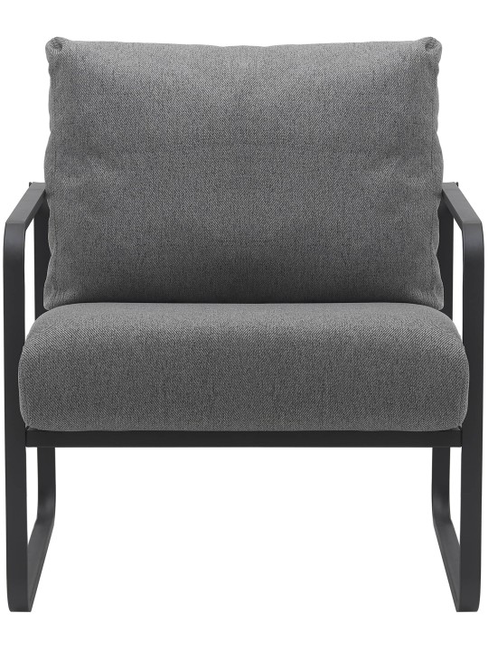 Lounger Manea kangas, tummanharmaa Lounger Manea kangas, tummanharmaa