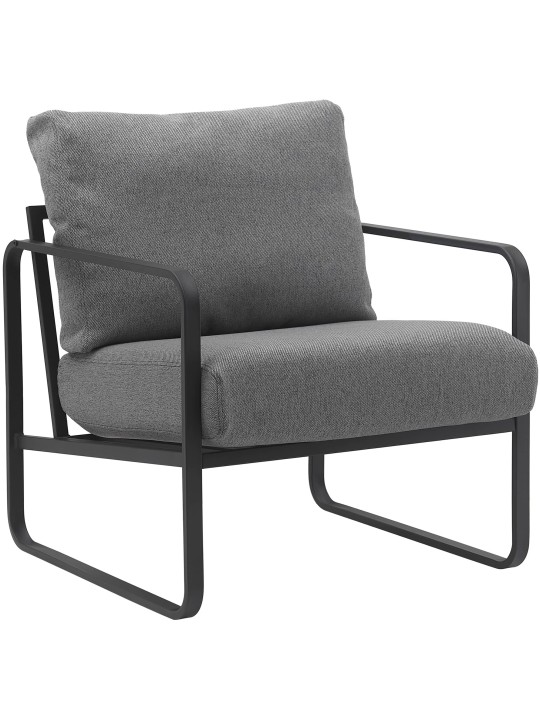Lounger Manea kangas, tummanharmaa Lounger Manea kangas, tummanharmaa