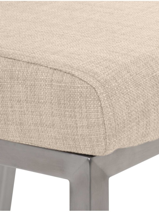 Ruokapöydän tuoli Colmar FABRIC, kermanvärinen