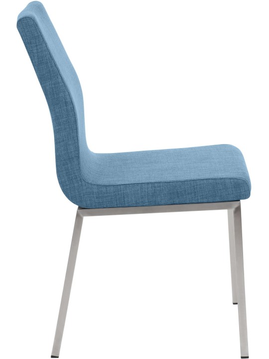 Ruokapöydän tuoli Colmar FABRIC, sininen