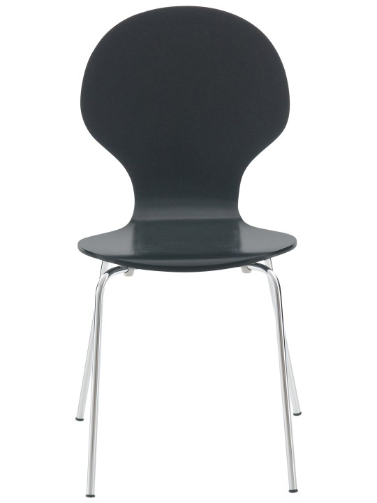 2 vierailijatuolin setti Diego, musta 2 vierailijatuolin setti Diego, musta