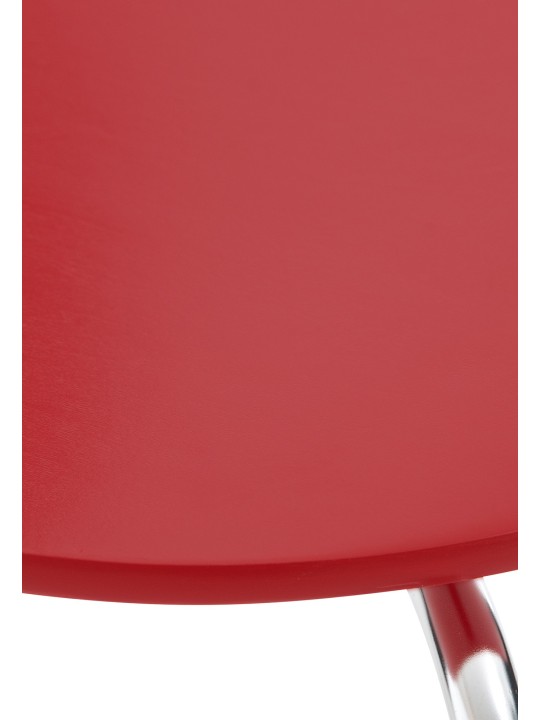 2 vierailijatuolin setti Diego, punainen