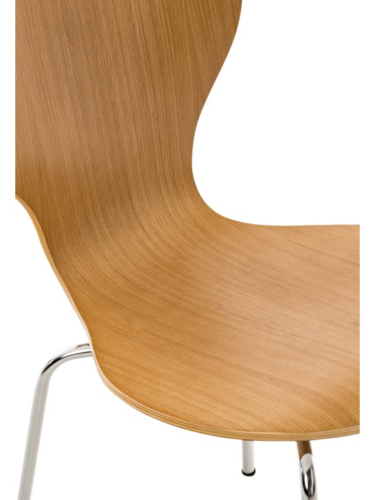 4 vierailijatuolin setti Diego, tammi