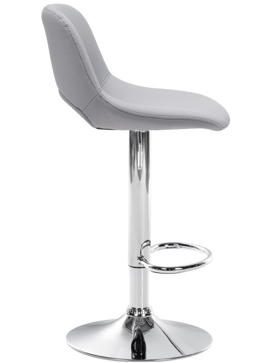 Baarijakkara Camden tekonahka kromi, harmaa Baarijakkara Camden tekonahka kromi, harmaa