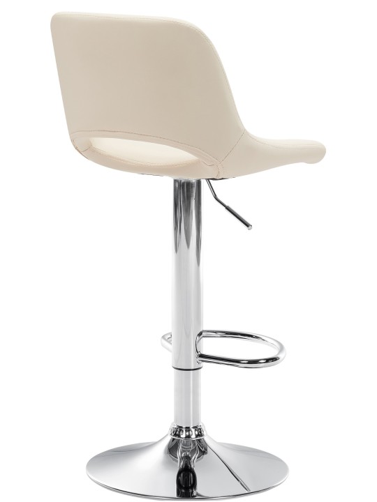 Baarijakkara Camden tekonahka kromi, kermanvärinen