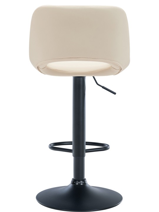 Baarijakkara Camden keinonahkaa, kermanvärinen