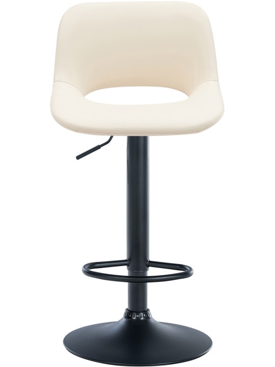 Baarijakkara Camden keinonahkaa, kermanvärinen