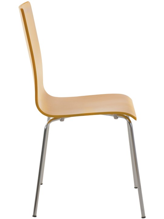 4 Pepe vierailijatuolin setti, luonnonvärinen