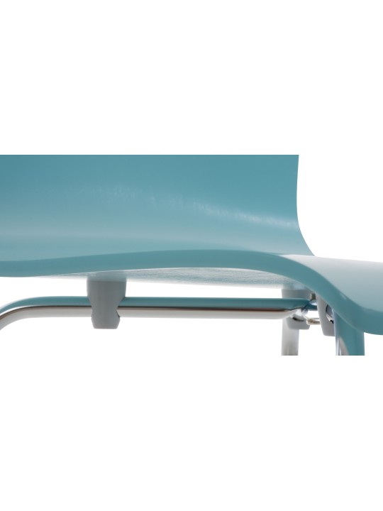 2 Pepe vierailijatuolin setti, vaaleansininen