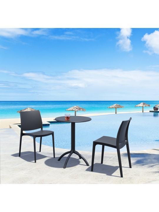 2 tuolin setti Maya, oliivi