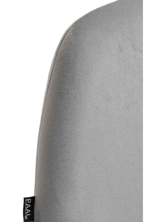 2 baarituolien sarja Braga Gold Velvet, harmaa