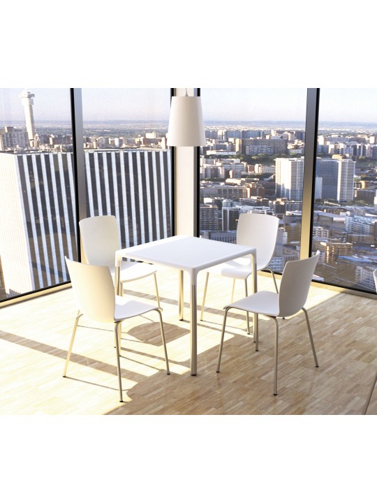 2 tuolin setti MIO, valkoinen