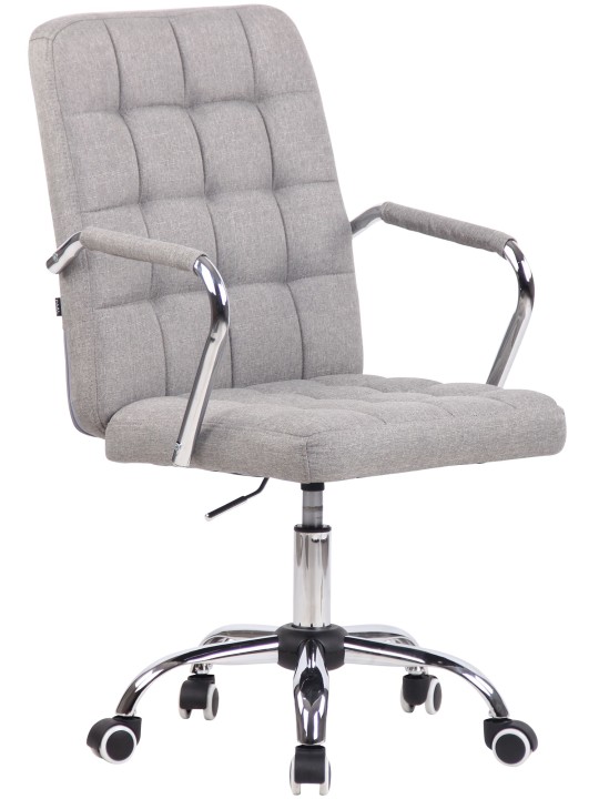 Työtuoli Terni kangasta, harmaa