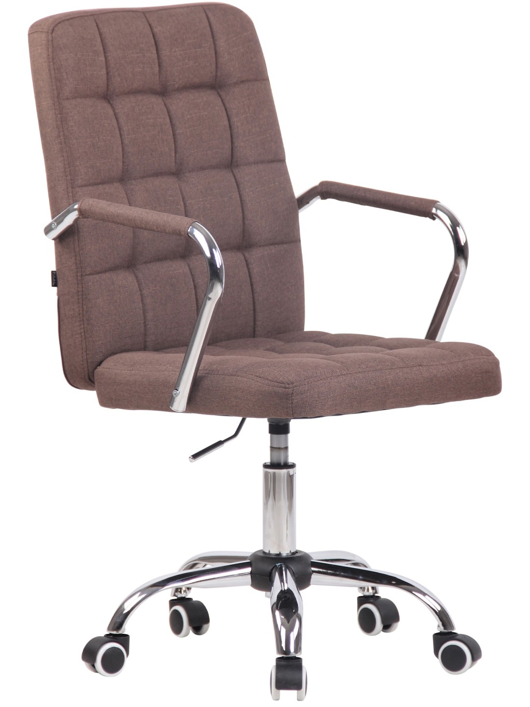 Työtuoli Terni kangasta, ruskea