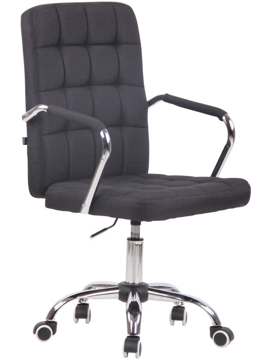 Työtuoli Terni kangasta, musta