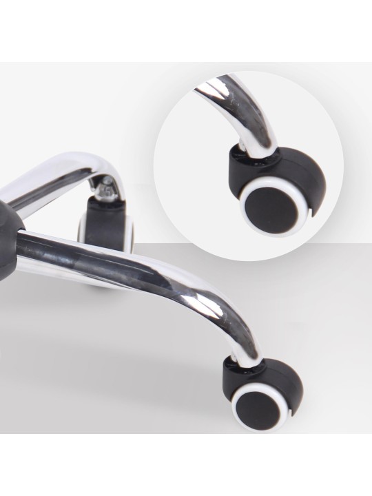 Työtuoli Terni keinonahkaa, harmaa