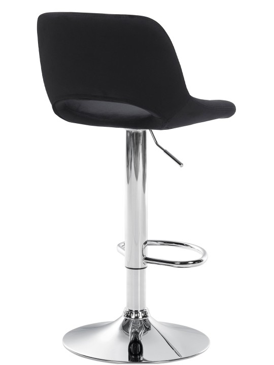 2 baarijakkaran sarja Camden samettikromi, musta