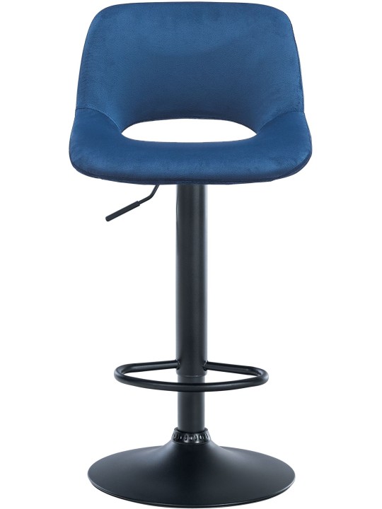 2 baarijakkaran sarja Camden velvet, sininen