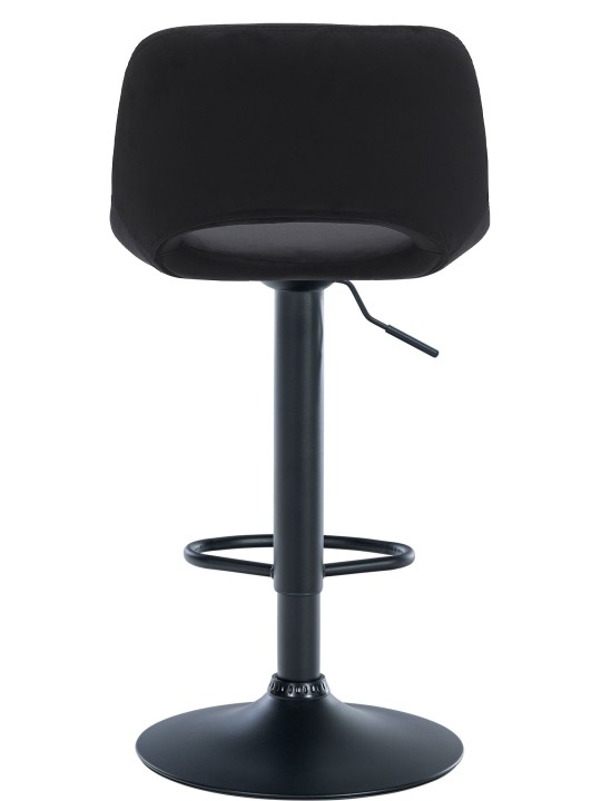 2 baarijakkaran sarja Camden velvet, musta