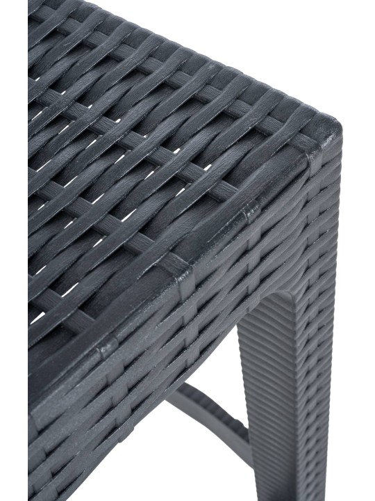 4 baarituolia Jamaica, tummanharmaa 4 baarituolia Jamaica, tummanharmaa