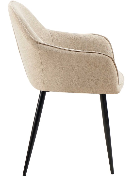 Boise kangasta ruokapöydän tuoli, taupe