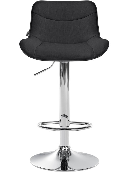 2 baarijakkaran sarja Vonore kangas kromi, musta