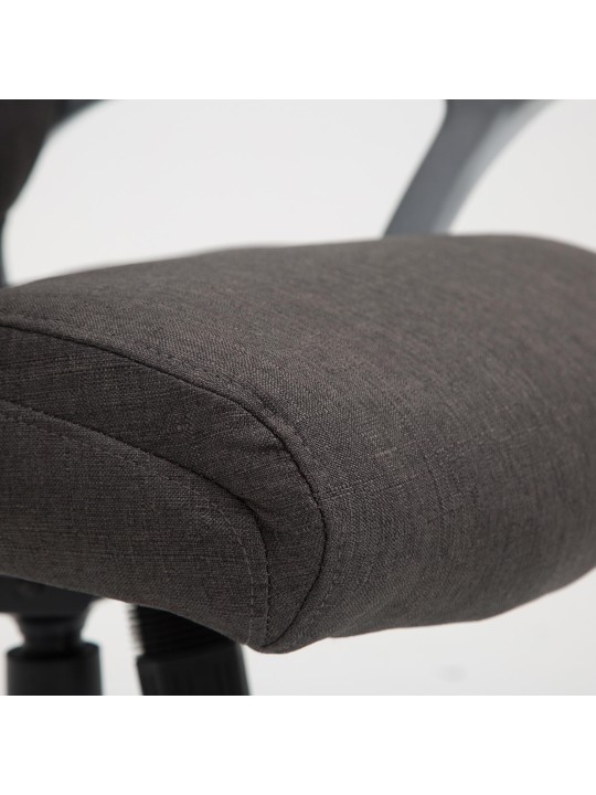 Työtuoli Texas V2 kangasta, tummanharmaa Työtuoli Texas V2 kangasta, tummanharmaa