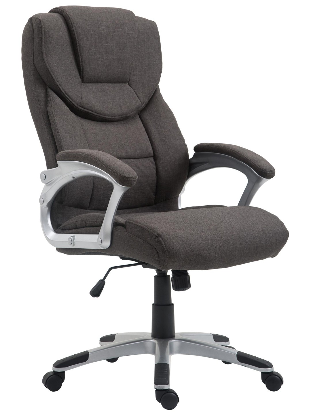 Työtuoli Texas V2 kangasta, tummanharmaa