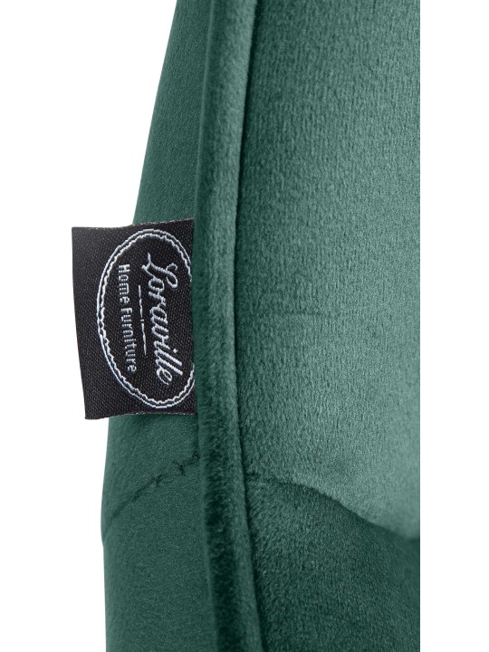 2 baarijakkaran sarja Vonore velvet, vihreä