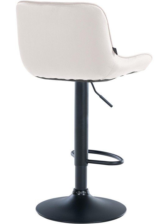 2 baarijakkaran sarja Vonore velvet, kermanvärinen