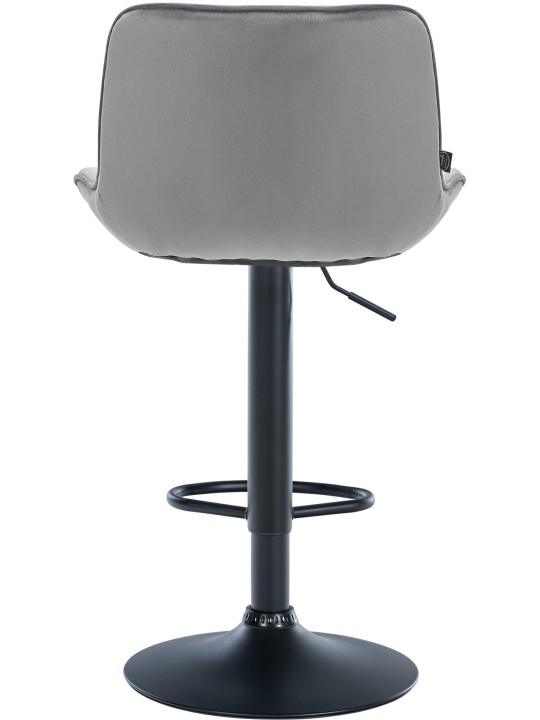 2 baarijakkaran sarja Vonore velvet, harmaa