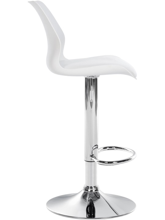 2 baarijakkaran sarja Gilbert muovia, valkoinen