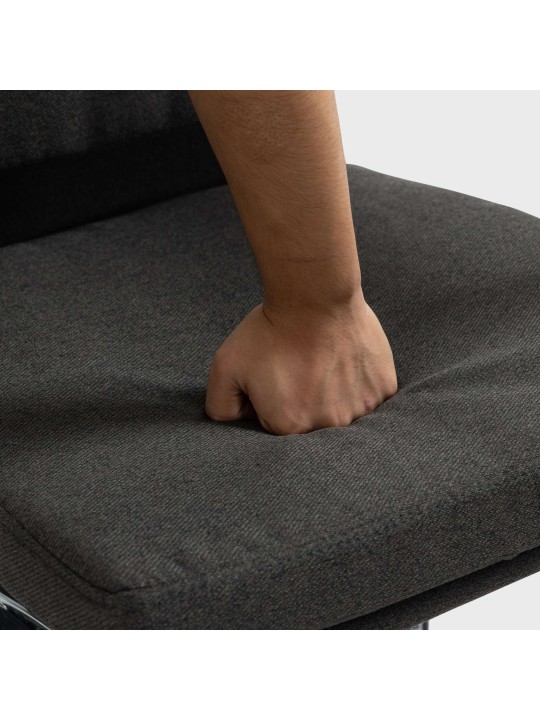 Cleveland-kankainen työtuoli, tummanharmaa