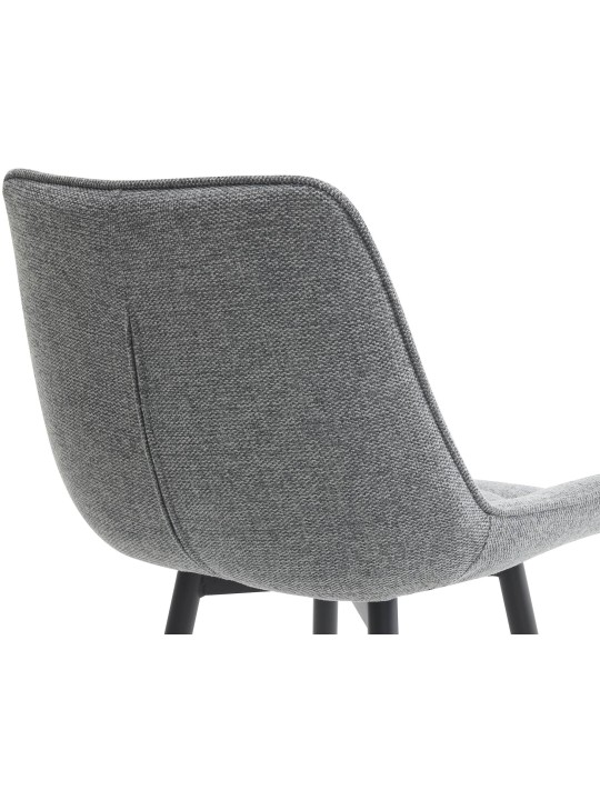 2 baarituolia, Dartford kangas, harmaa