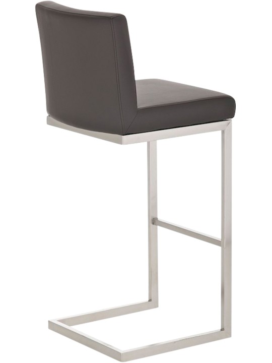 2 baarituolia Paros keinonahkaa, ruskea