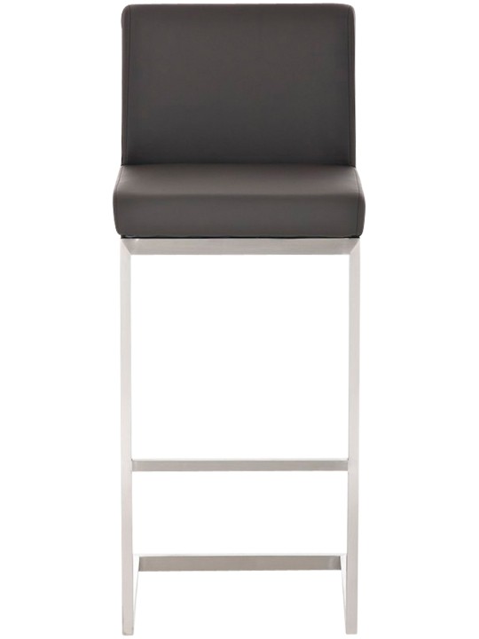 2 baarituolia Paros keinonahkaa, ruskea