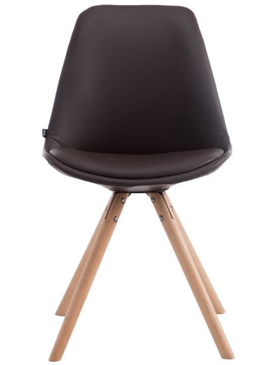 Laval Natura pyöreä vierailijatuoli, ruskea