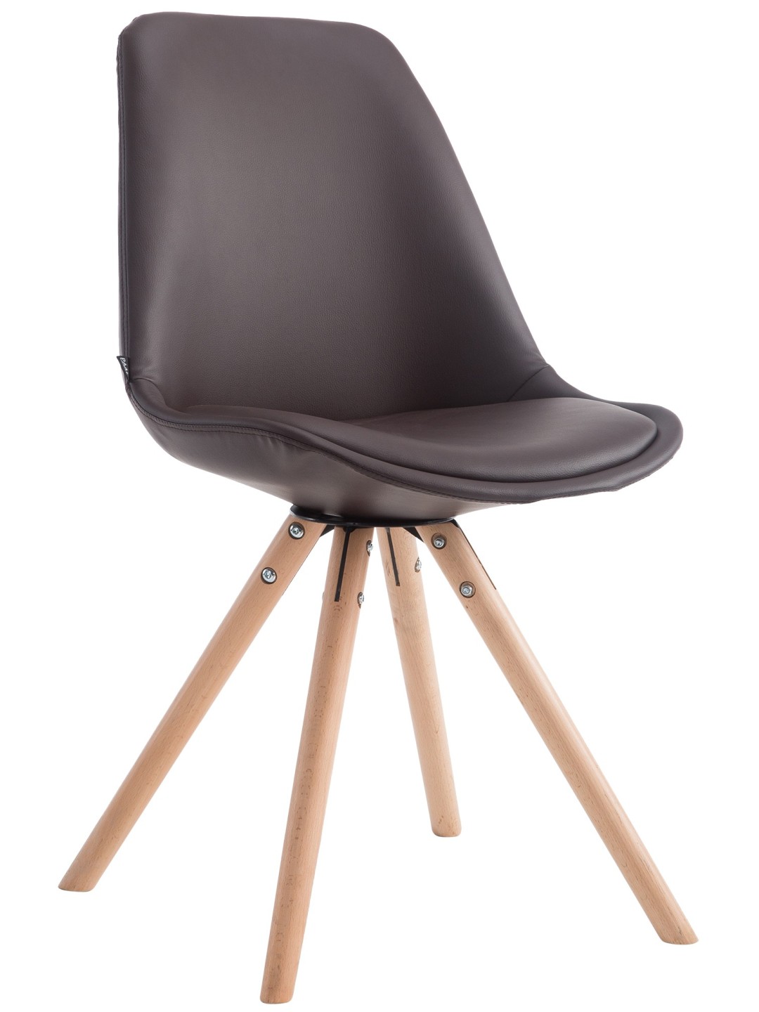 Laval Natura pyöreä vierailijatuoli, ruskea