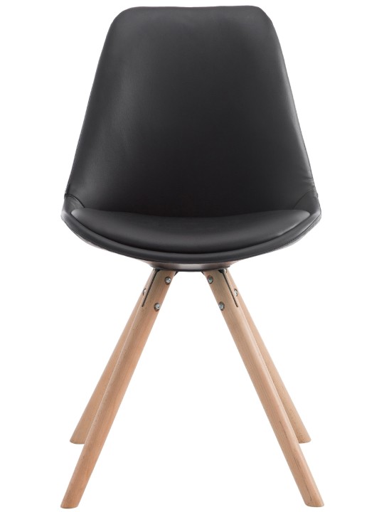 Laval Natura pyöreä vierailijatuoli, musta