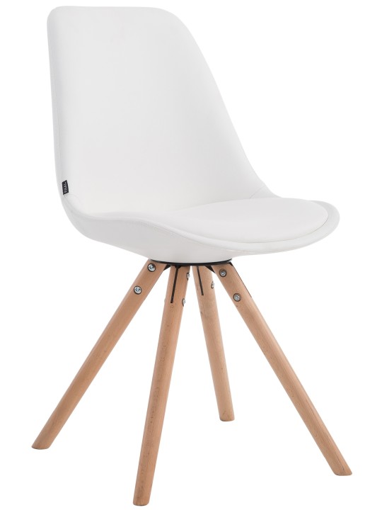 Laval Natura pyöreä vierailijatuoli, valkoinen