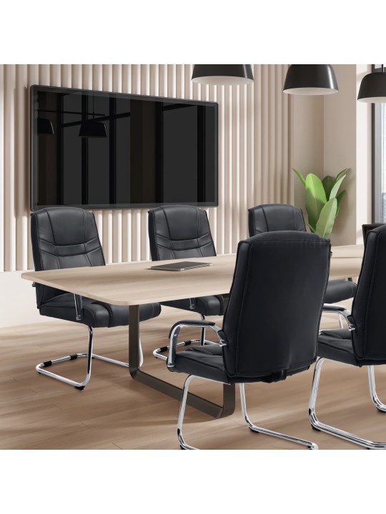 Attila vierailijatuoli, musta