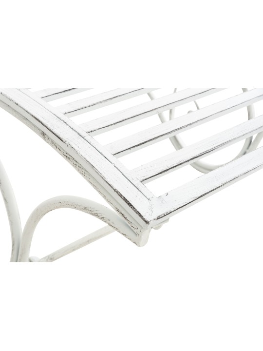 Amiensin puutarhatuoli, antiikkivalkoinen