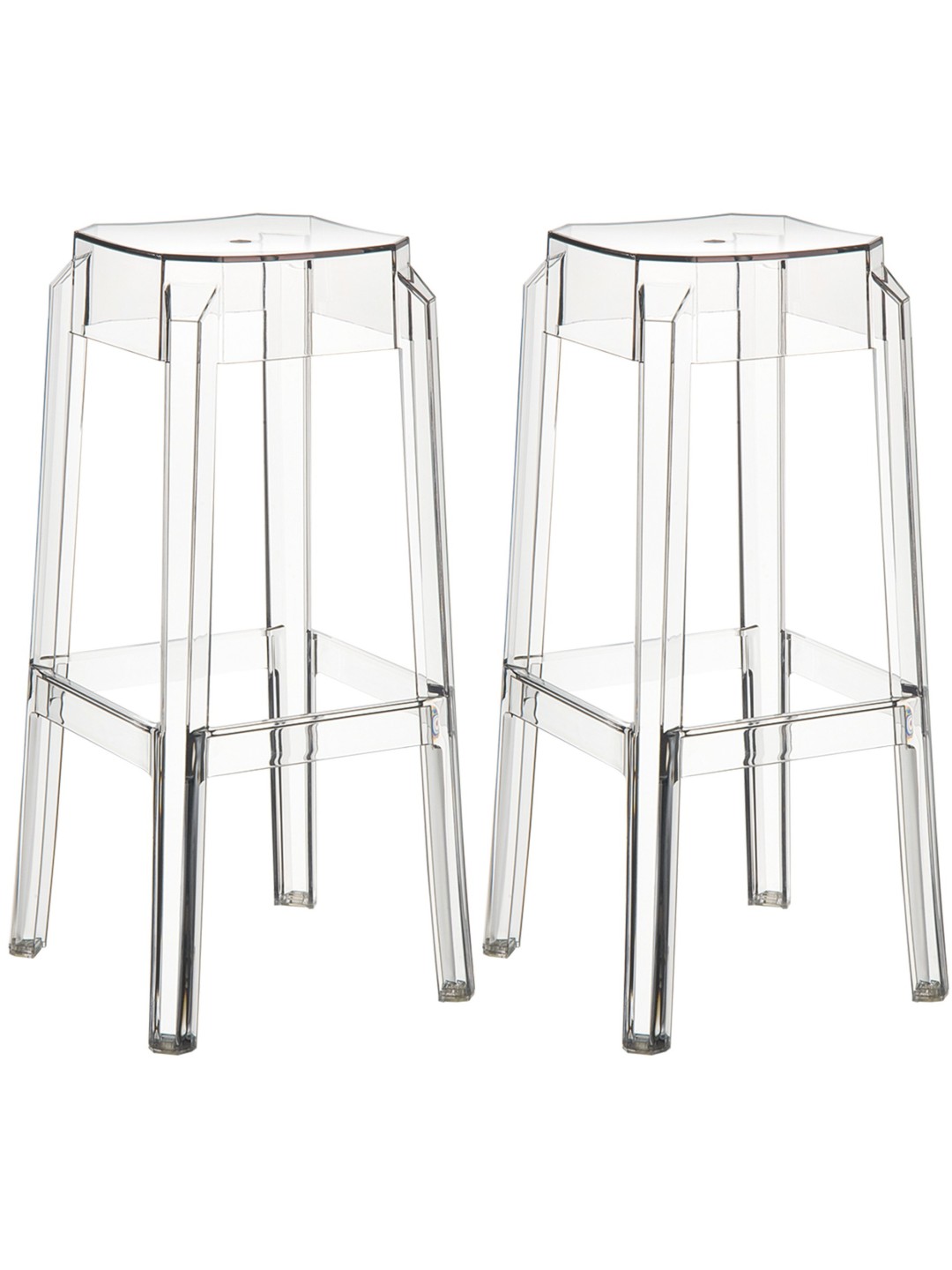 2 baarijakkaran setti Fox, läpinäkyvä