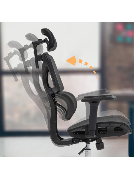 Deshler työtuoli, musta