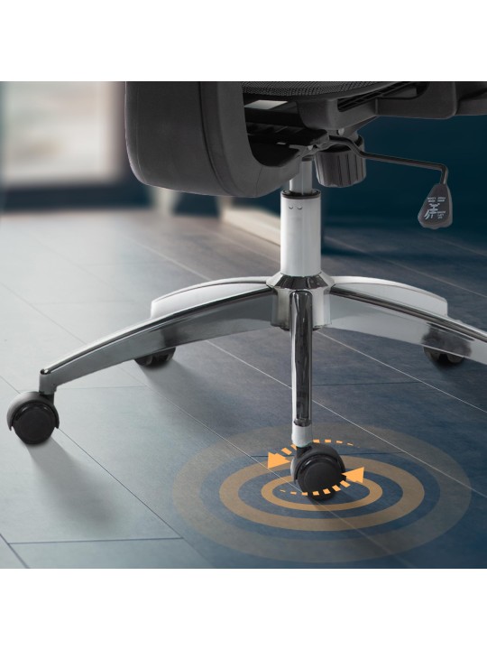 Deshler työtuoli, musta